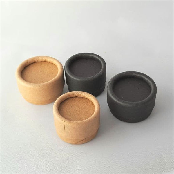 Black Paper Lip Balm Pot (4.5g)