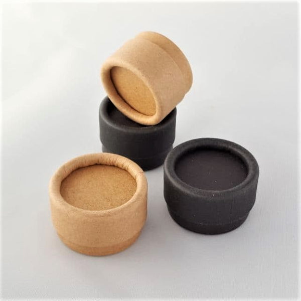 Black Paper Lip Balm Pot (4.5g)